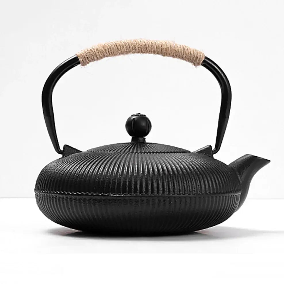 Théière en Fonte Plate