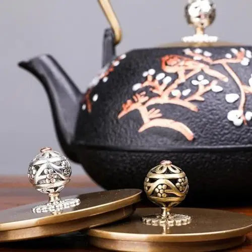 Théière en Fonte Sakura Artisanale