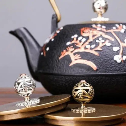 Théière en Fonte Sakura Artisanale