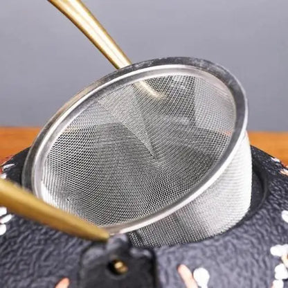 Théière en Fonte Sakura Artisanale