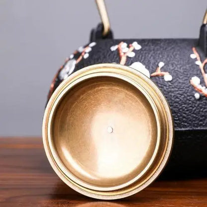 Théière en Fonte Sakura Artisanale