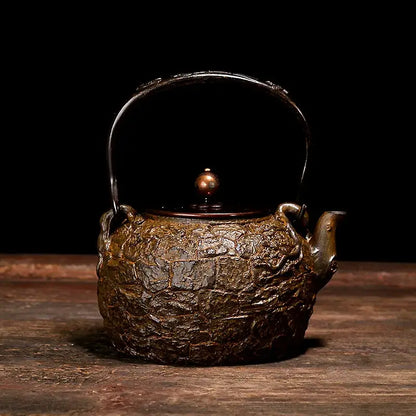 Théière en Fonte Style Roche Ancienne