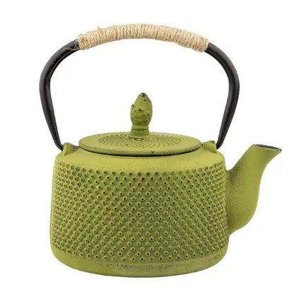 Théière en Fonte Vert mousse
