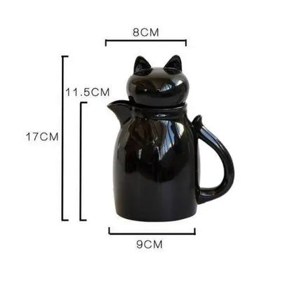 Théière en Forme de Chat