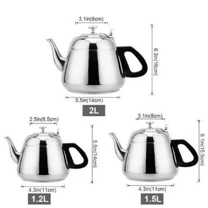 Théière en Inox avec Filtre