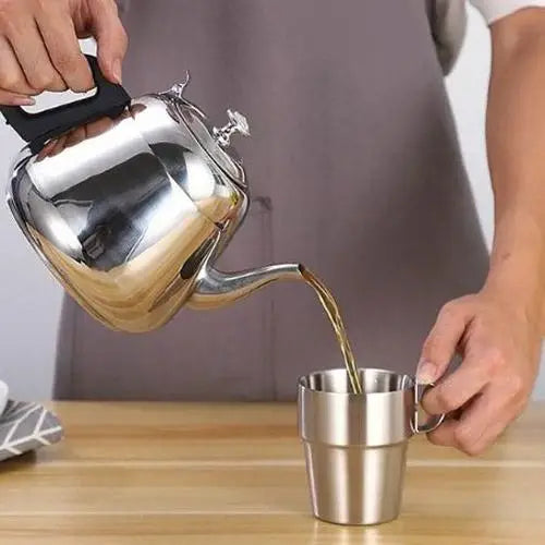 Théière en Inox avec Filtre