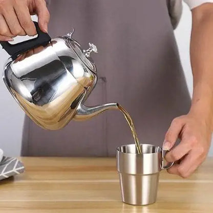 Théière en Inox avec Filtre