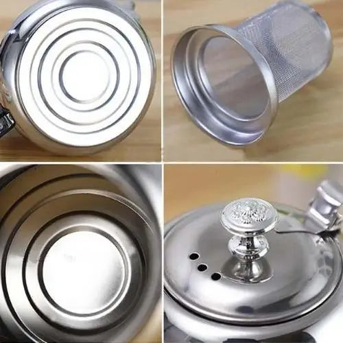 Théière en Inox avec Filtre