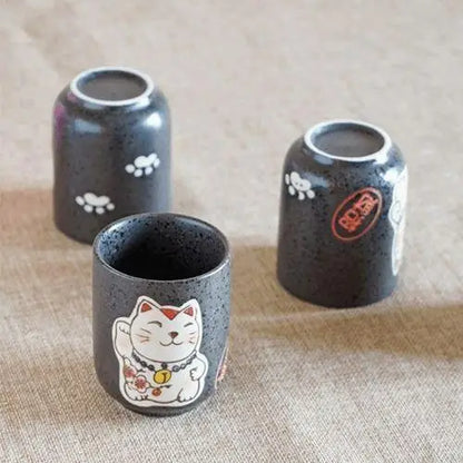 Théière en Porcelaine Chat du Japon