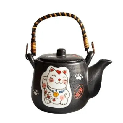 Théière en Porcelaine Chat du Japon