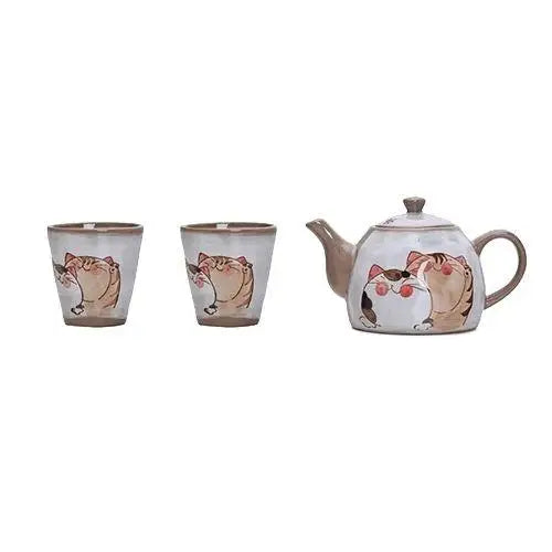 Set Théière Porcelaine Japonaise
