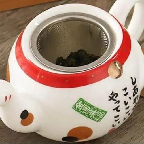 Théière en Porcelaine Maneki Neko