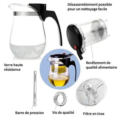 Théière en Verre 1 Litre