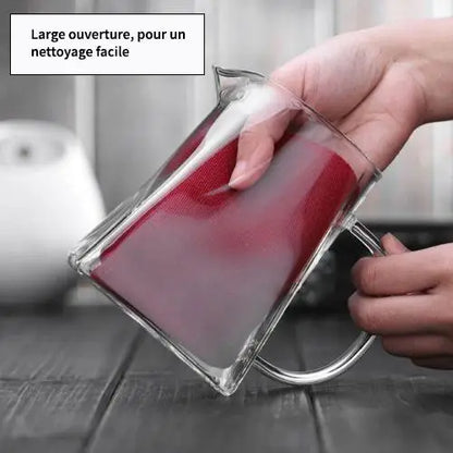 Théière en Verre avec Filtre Pratique