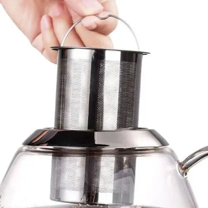 Théière en Verre avec Infuseur Inox - Design Premium