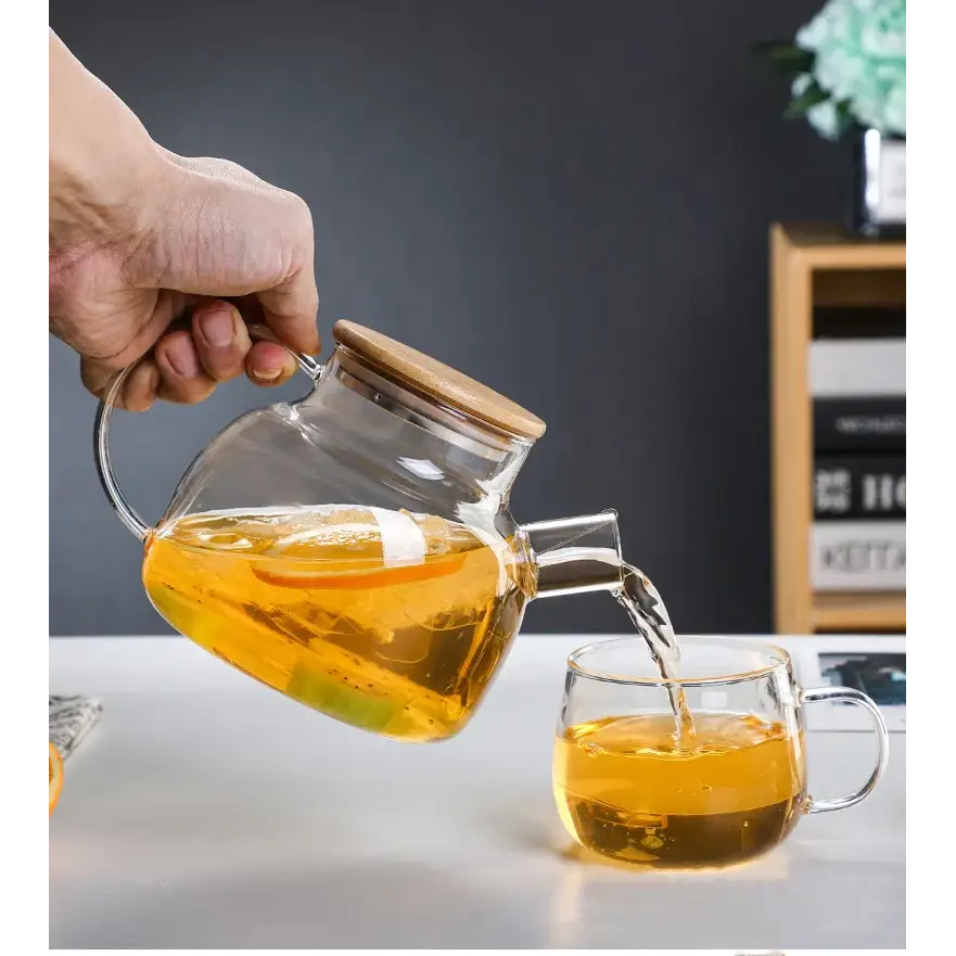 Théière en Verre Familiale