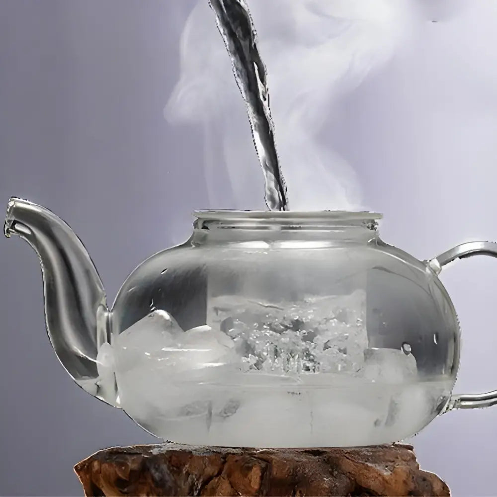 Théière en Verre Infuseur Magique