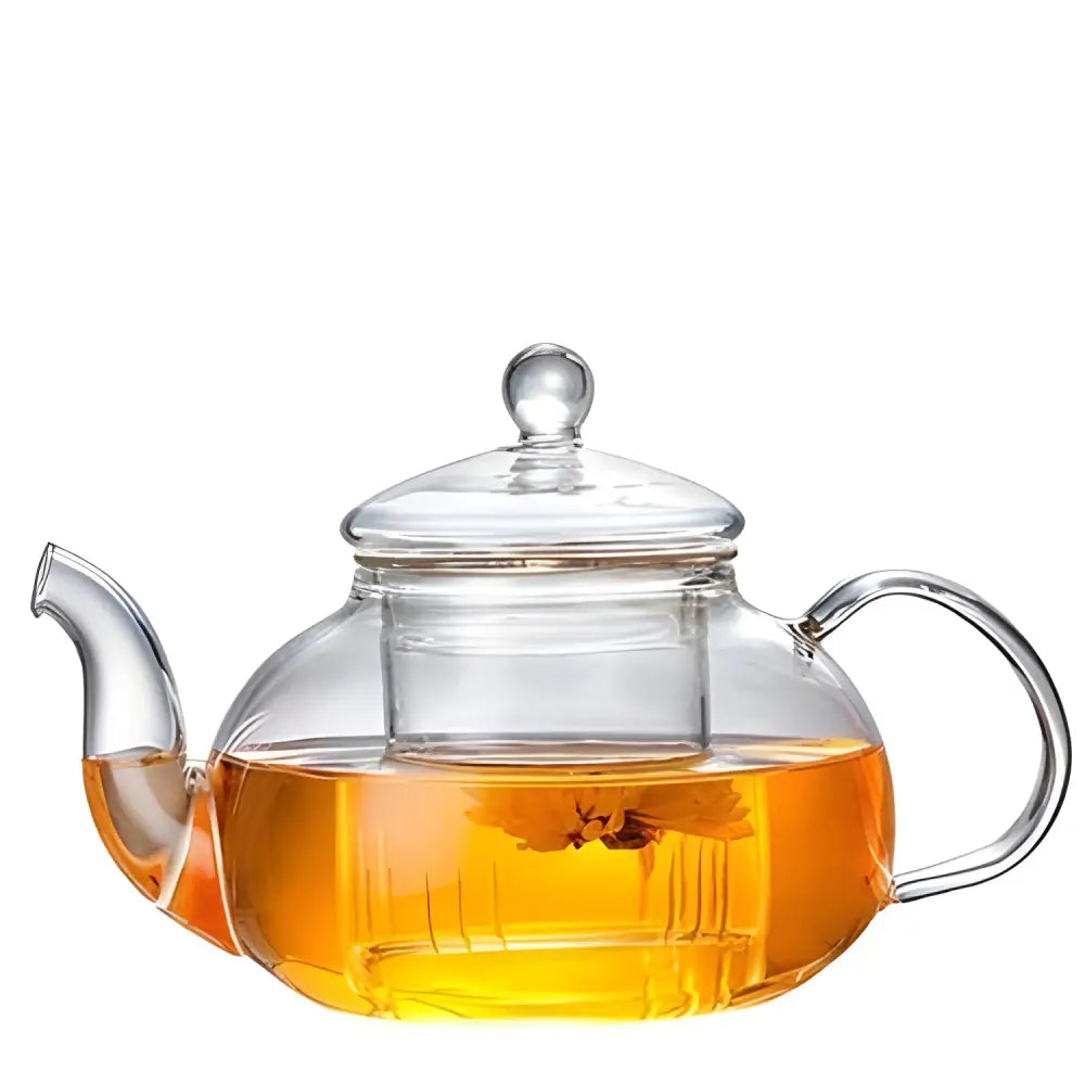Théière en Verre Infuseur Magique