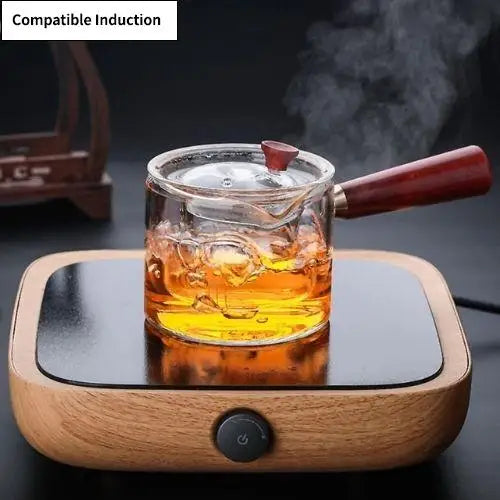 Théière en Verre pour Infusion - Compatible Induction
