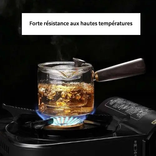 Théière en Verre pour Infusion - Compatible Induction