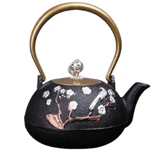Théière Fonte Fleur de Cerisier