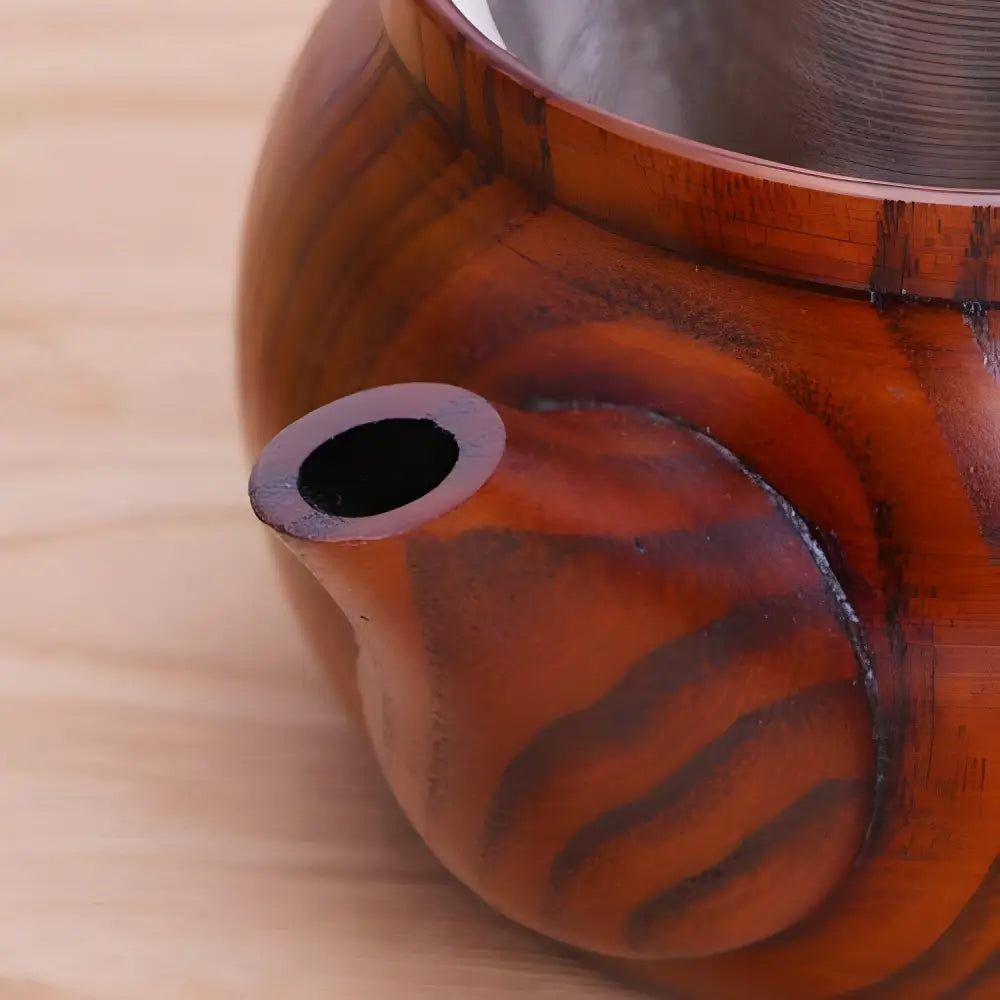 Théière Kyusu en Bois
