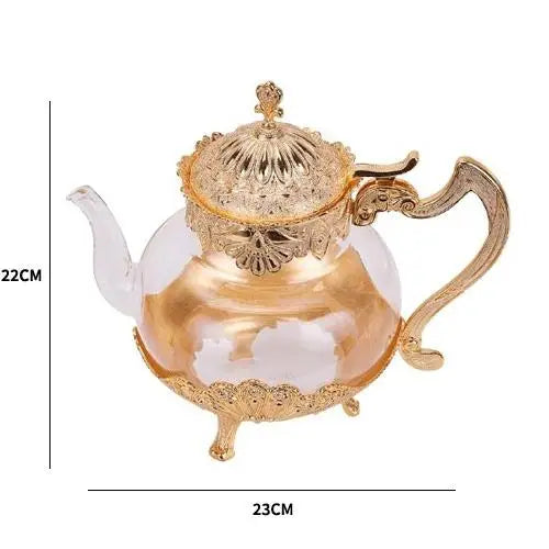 Théière Orientale en Verre