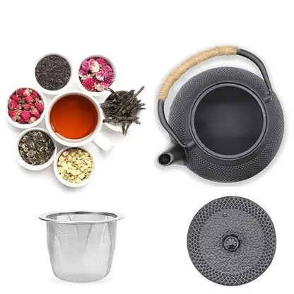 Théière Traditionnel en Fonte Noir