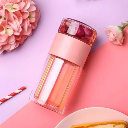 Thermos à Thé Rose
