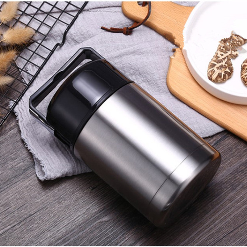 Thermos Alimentaire Chaud Gris