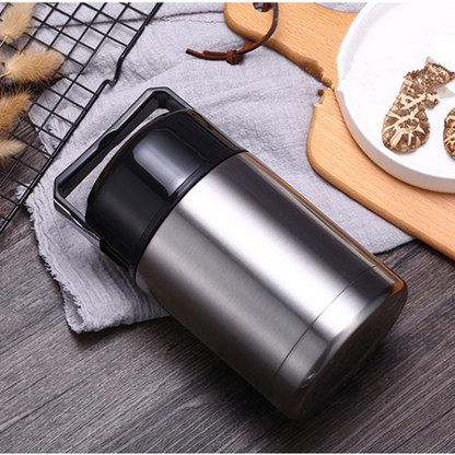 Thermos Alimentaire Chaud Gris