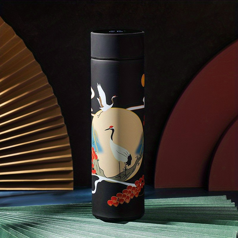 thermos japonais élégant noir