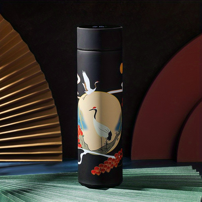 thermos japonais élégant noir
