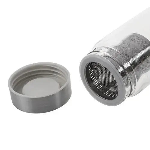 Thermos Thé en Verre avec Sacoche Rose