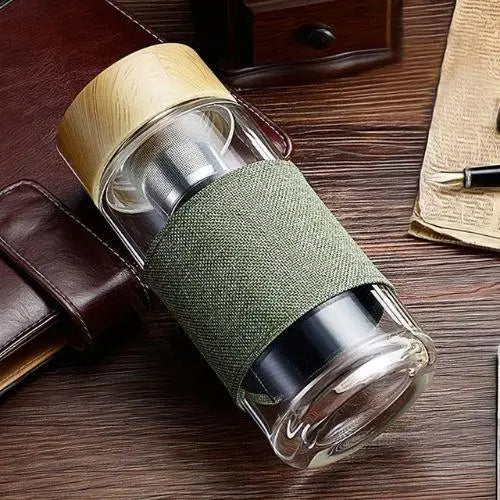 Thermos Thé en Verre pour le bureau