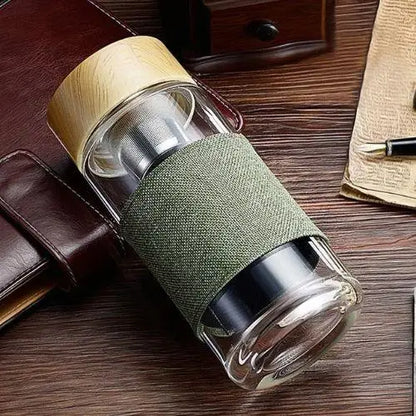 Thermos Thé en Verre pour le bureau