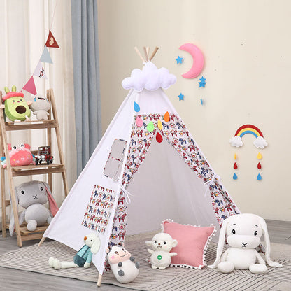 Tipi Bébé Fille Motif Poney
