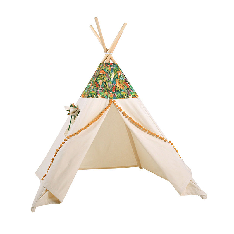 tipi-enfant-motif-nature-en-tissu