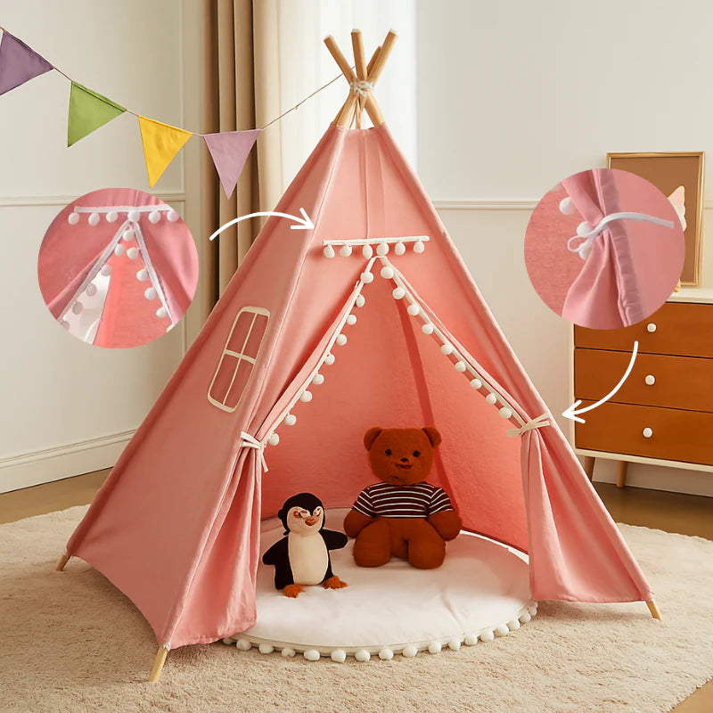 Tipi Fille Rose