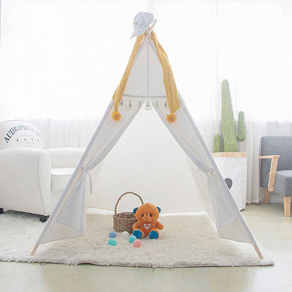Tipi Fille Blanc Naturel