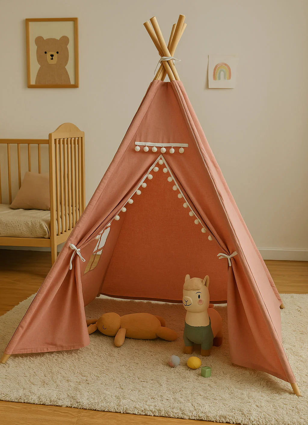 Tipi Fille Rose