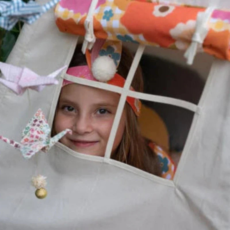 Tente Tipi Pique-nique avec des fleurs