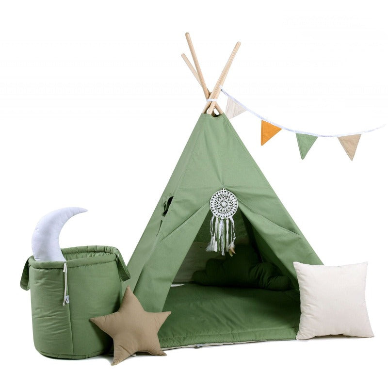 Tipi Indien Garçon Vert