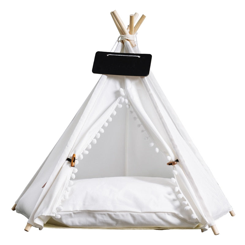 Tipi Blanc Niche Chat