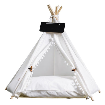 Tipi Blanc Niche Chat
