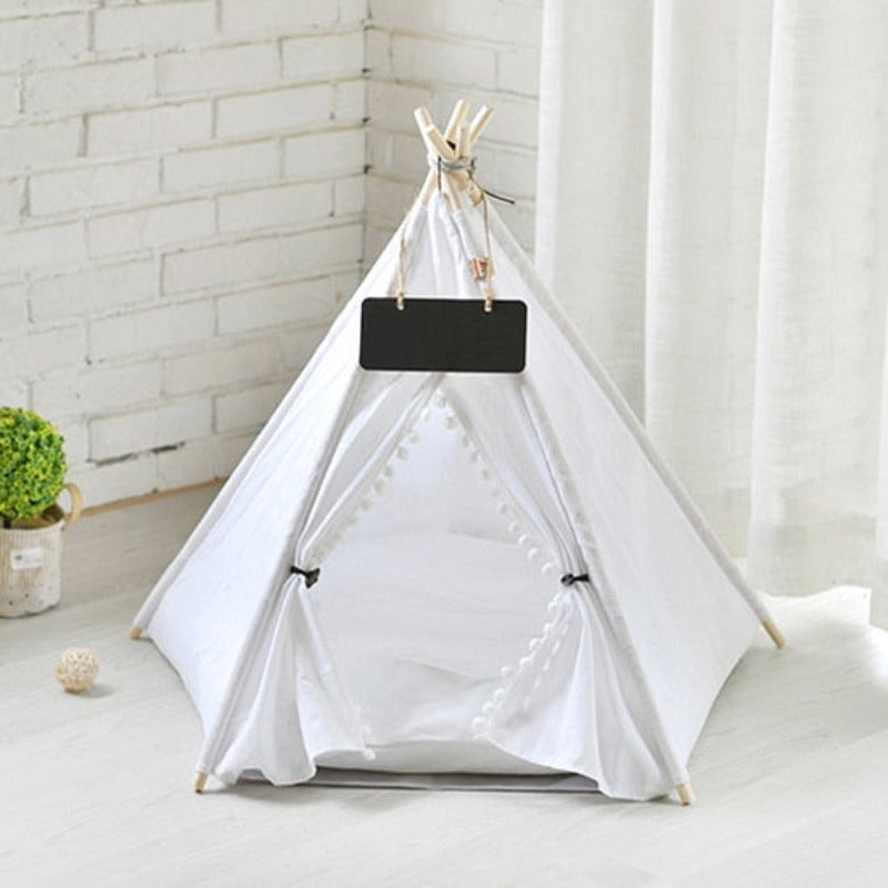 Tipi Blanc Niche Chat