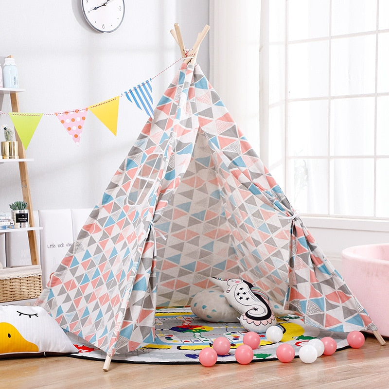 Tipi Enfant en Tissu