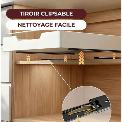 Tiroir Coulissant Cuisine | Accès optimisé, rangement simplifié