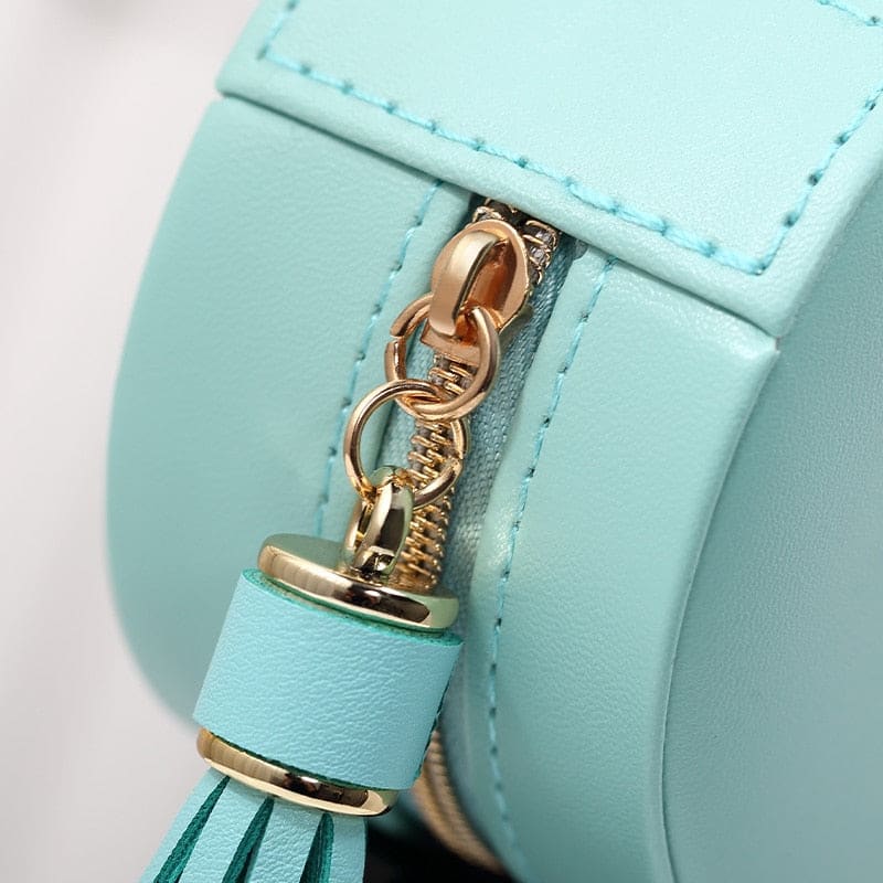 Trousse à bijoux de voyage ronde