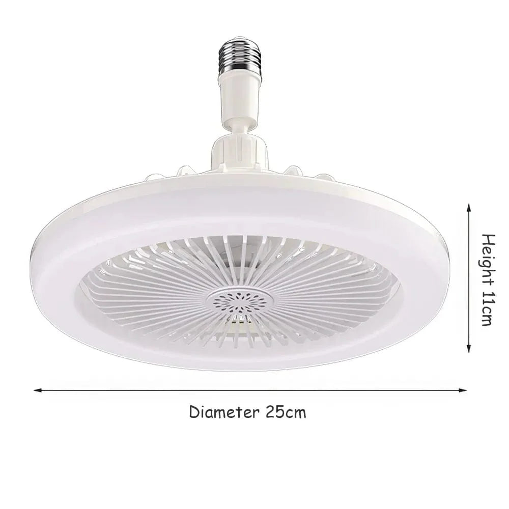 Ventilateur Plafond Lampe LED E27 pour Salon Chambre • JOYINLED